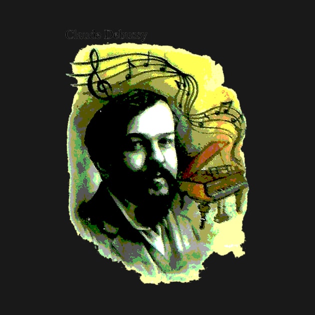 Claude Debussy by Tamie