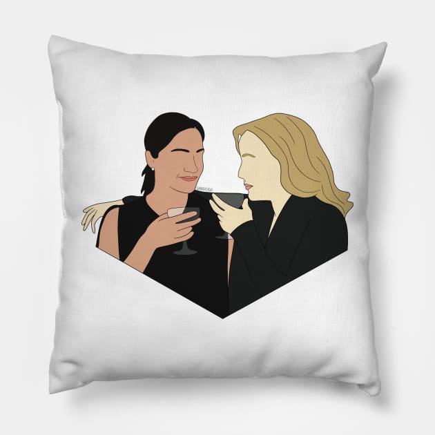 Stella and Reed Pillow by Gabi Veiga