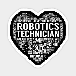 Robotics Technician Heart Magnet