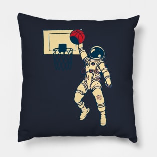 Astronaut Dunking Basketball Pillow