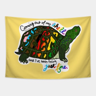 LGBT+ Pride Turtle Tapestry
