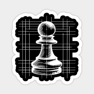 pawn chess figure Magnet