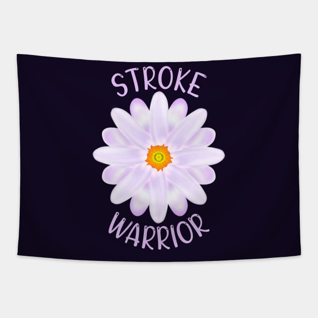 Stroke Warrior Tapestry by MoMido