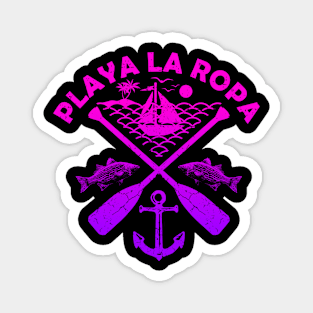 Playa La Ropa Beach, Mexico, Boat Paddle Magnet