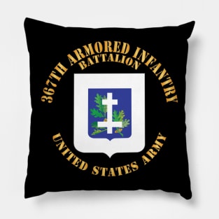 367th Armored Infantry Battalion - DUI X 300 Pillow