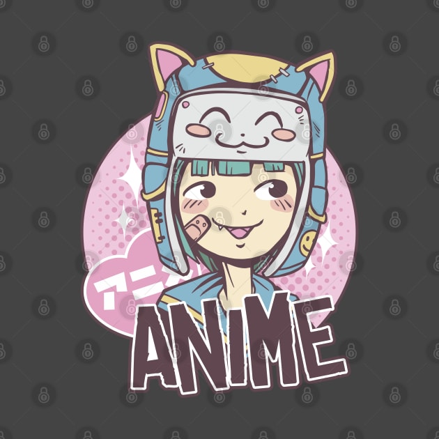 Meow Anime Cat Girl by MimicGaming