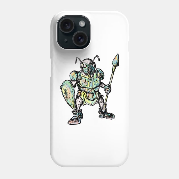 Mutant with color armor version 4 Phone Case by emalandia