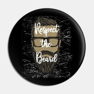 Respect the Beard Pin