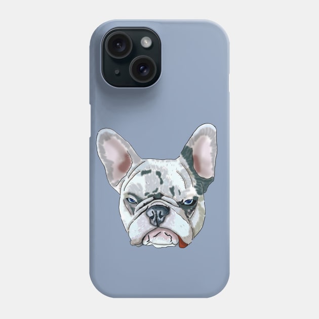 Bulldog Phone Case by KateQR