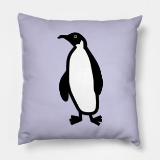 Cute Animals Penguin Doodle Pillow