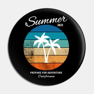 Summer Vacation 2023 Pin