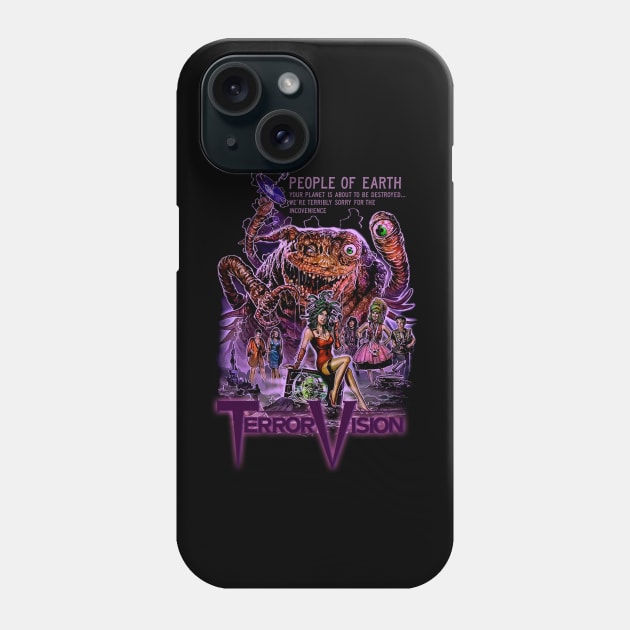 People Of Earth  (Version 3) Phone Case by The Dark Vestiary