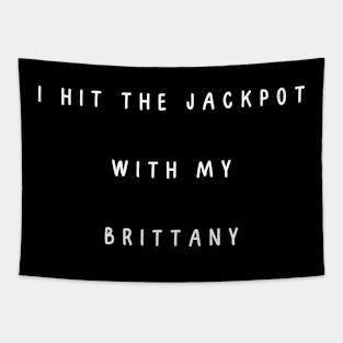 I hit the jackpot with my Brittany Tapestry