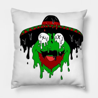 Drippy Señor Kermit Pillow