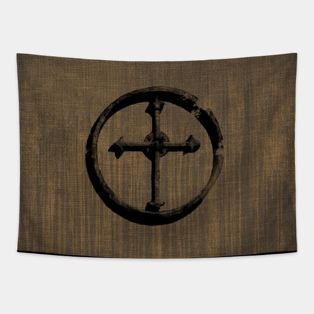 Fallout Tapestry 15 - Followers of the Apocalypse Flag Tapestry by Cleobule