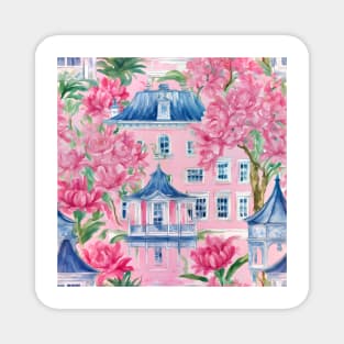 French chateau garden Magnet