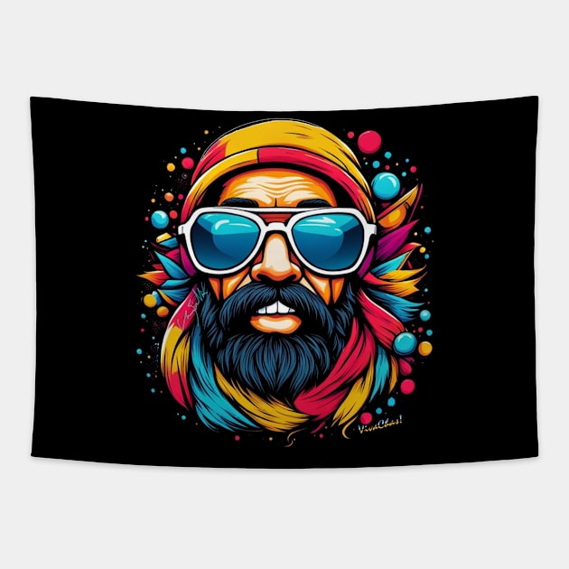 Chong Fu Tee VivaChas Tapestry by vivachas