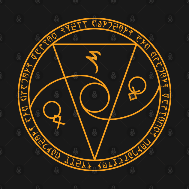 Runic School of Conjuration (No Text) by Moon Phoenix Crafts & Designs