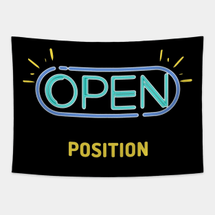 Open Position Artwork 2 Tapestry