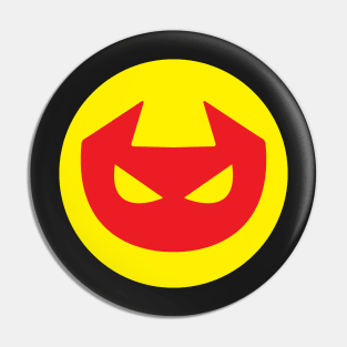 Simple Devil Icon Pin