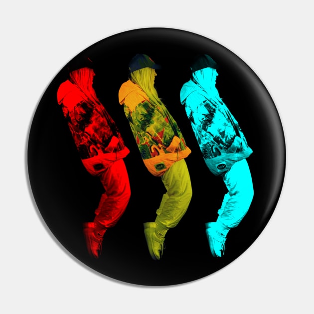 CASUAL dance monkey Pin by masbroprint