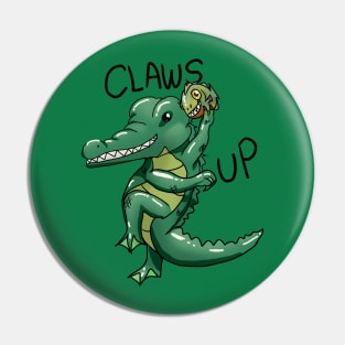 Goofy crocodile Pin