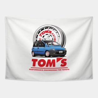 FIAT Multipla TOM'S (blue version) Tapestry