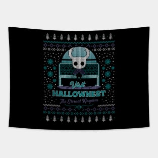 Visit Hallownest Ugly Sweater Tapestry