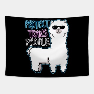 PROTECT TRANS PEOPLE Tapestry