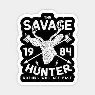 Savage Deer Hunter Magnet