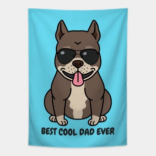 Best Cool Dog Dad Ever Tapestry