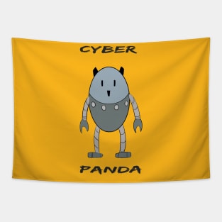 Cyber panda Tapestry