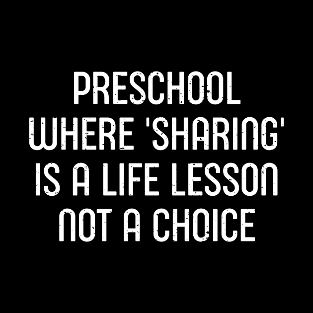 Preschool Where 'sharing' is a life lesson, not a choice by trendynoize