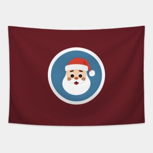 santa smile Tapestry