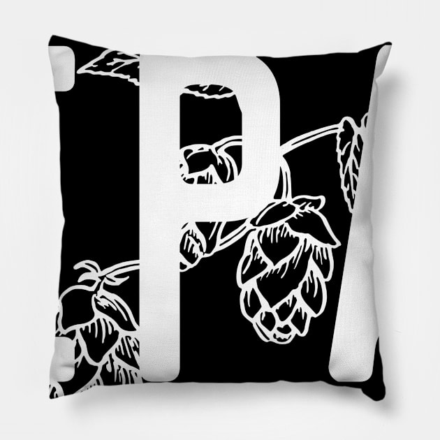 My Blood Type is IPA Pillow by vintageinspired