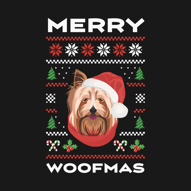 Yorkshire Terrier Christmas by GreenOptix