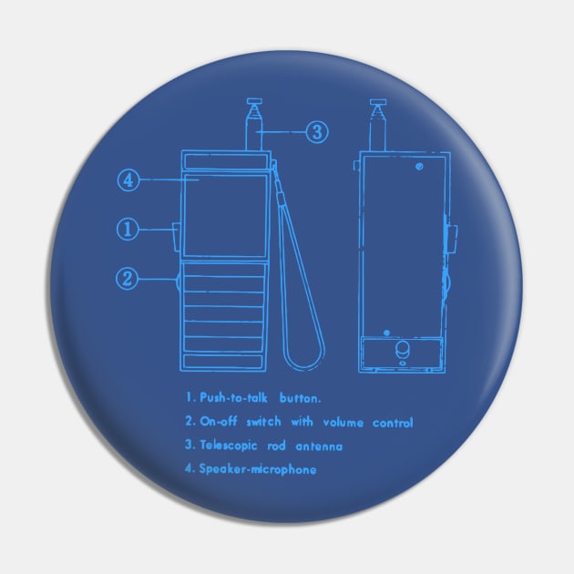 Blueprints Walkie Talkie Secret Technology Schematic Communication Pin by callingtomorrow