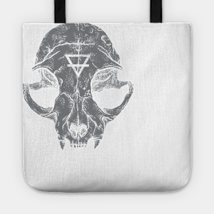 Cat Skull Tote