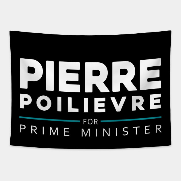 Pierre Poilievre Bring It Home  2025 Tapestry by Sunoria