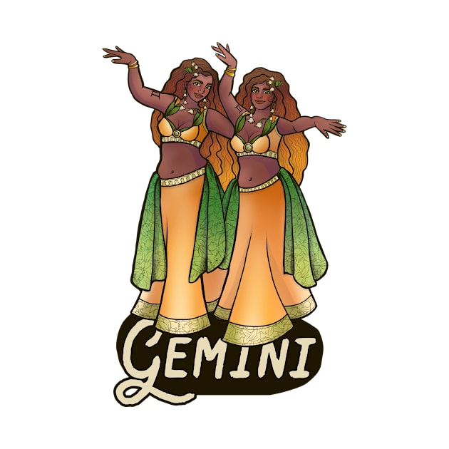 Gemini Belly Dancers by bubbsnugg