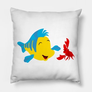 Flounder & Sebastian Pillow