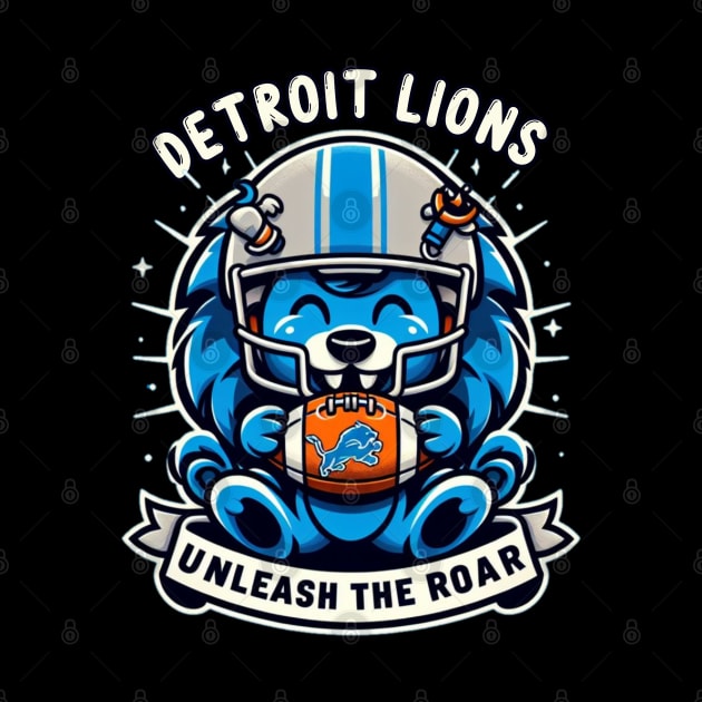 detroit lions by AOAOCreation