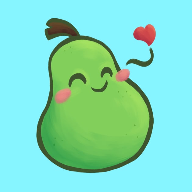 Happy Pear by FuchsiaNeko