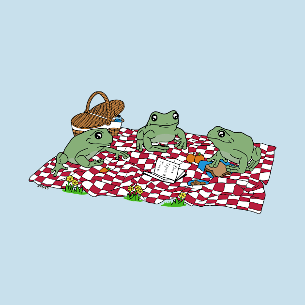 Frog Picnic by Natalie Gilbert