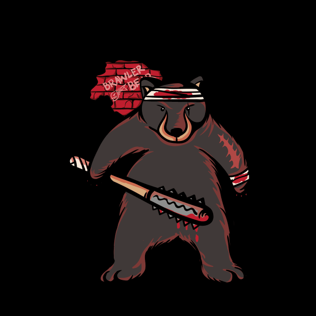 Brawler Bear by kangkoeng