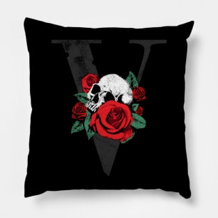 Vlone Rose Skull (variant) Pillow