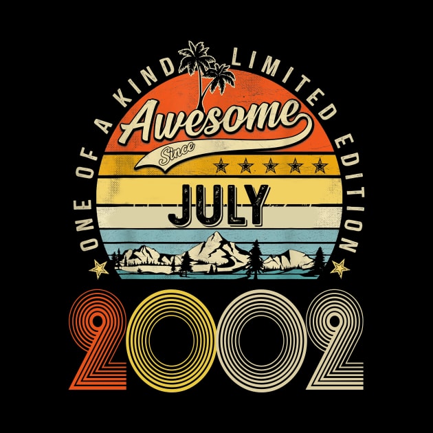 Awesome Since July 2002 Vintage 21st Birthday by Tagliarini Kristi