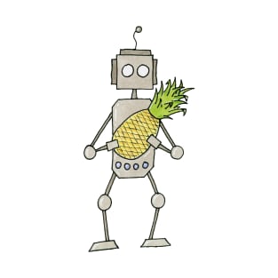 Pineapple Robot T-Shirt