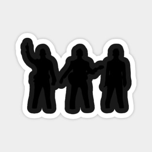 Jonas Brothers Silhouette! Sticker Magnet