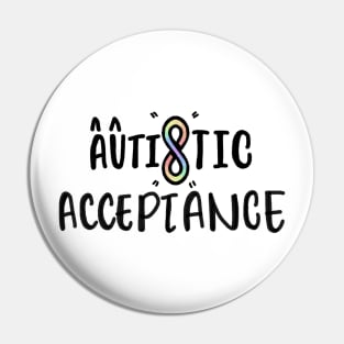 Autistic Acceptance (Light colors) Pin